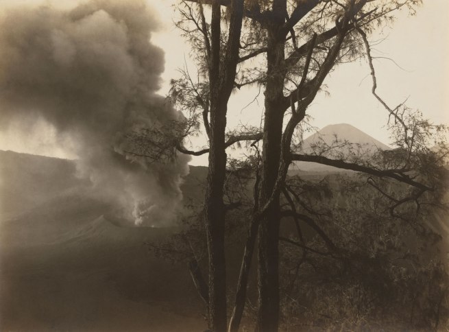 S. Satake Japanese, working Indonesia 1902 - c. 1937 'Eruption' Java c. 1930