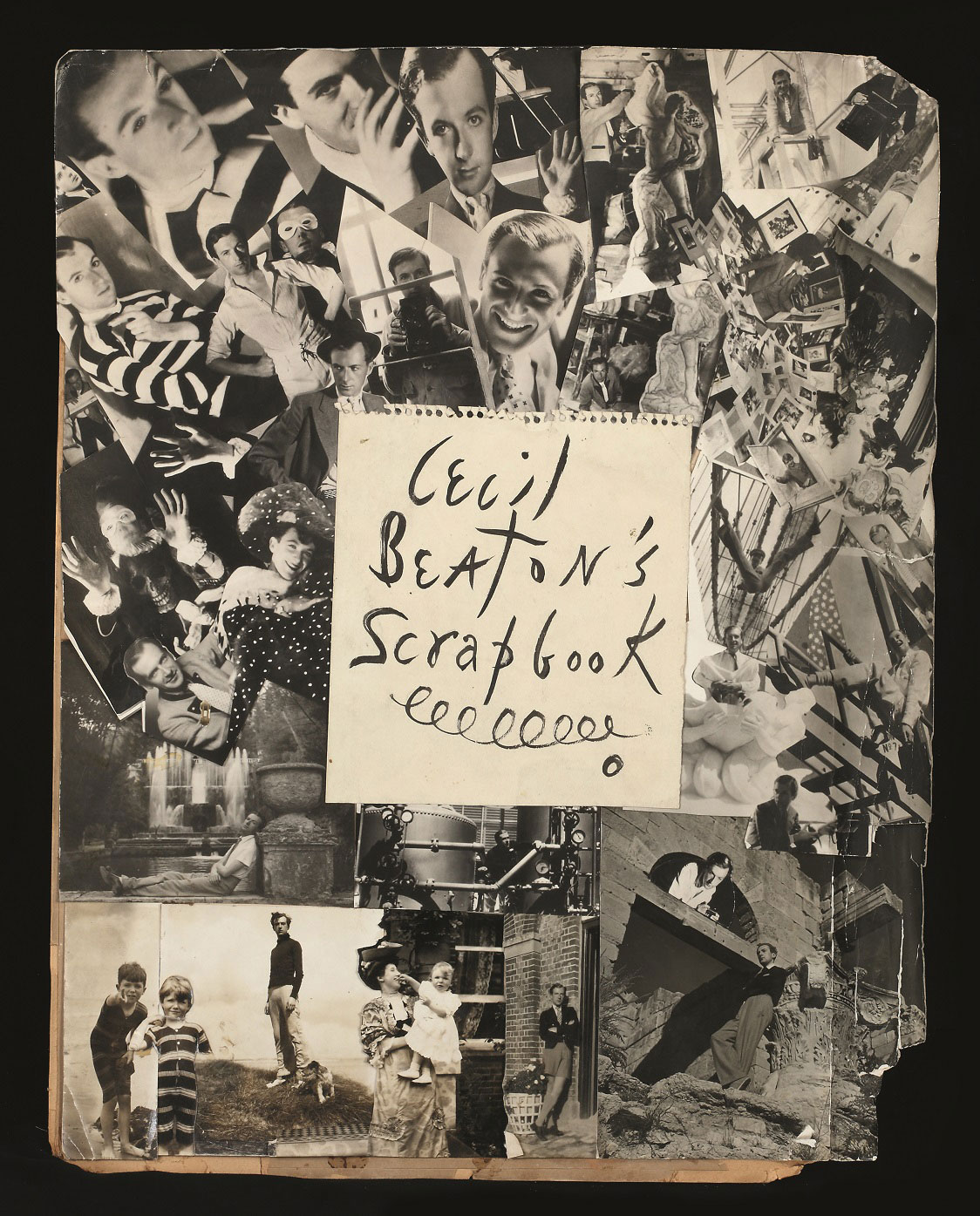 Cecil Beaton. 'Frontispiece montage for Cecil Beaton’s Scrapbook, 1937, Ashcombe' 1937