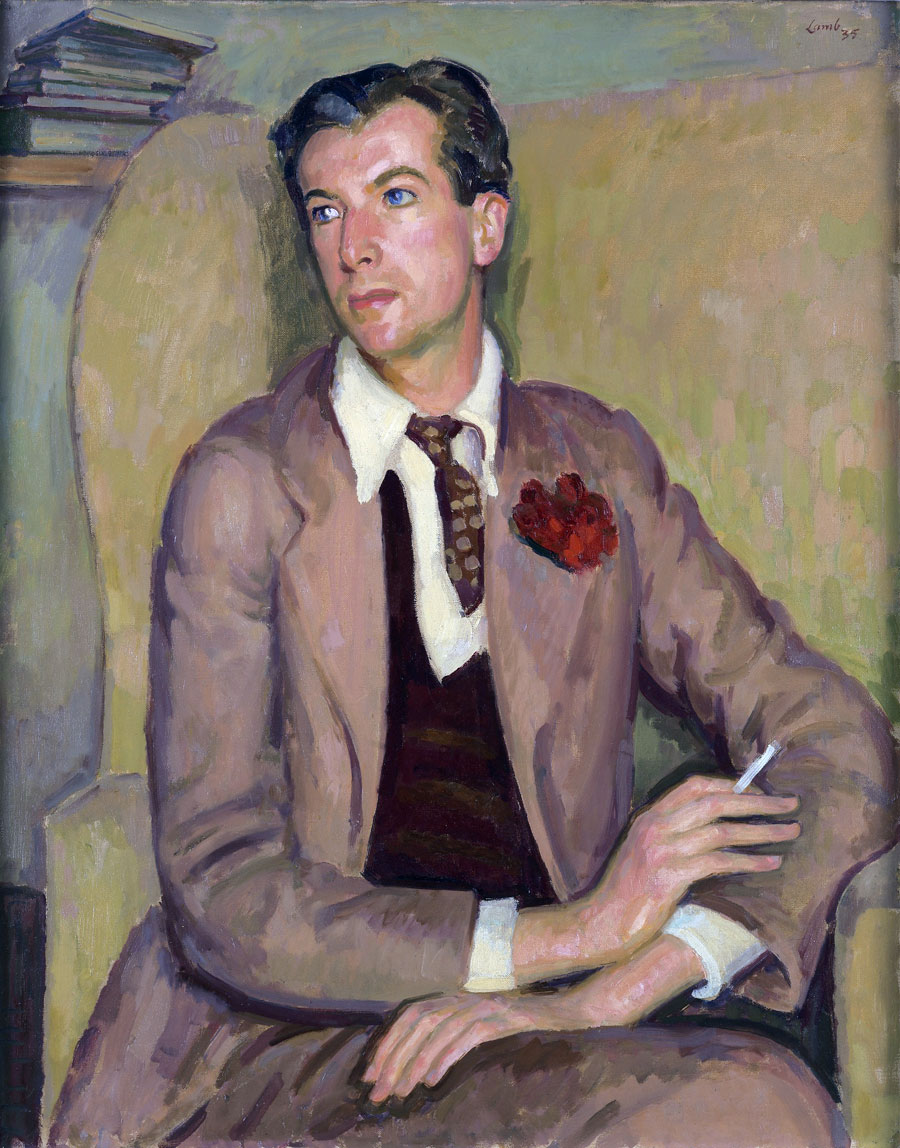 Henry Lamb. 'Portrait of Cecil Beaton' 1935