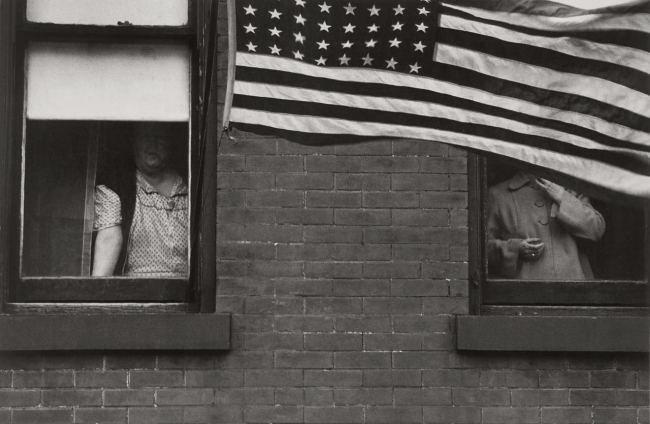 Robert Frank Americans 1 'Parade - Hoboken, New Jersey' 1955