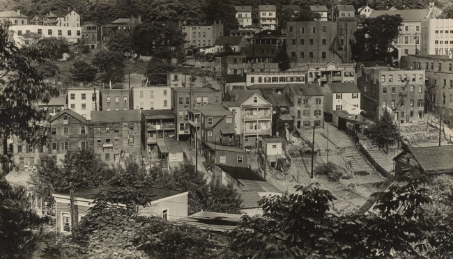 Walker Evans (American, 1903-1975) 'View of Ossining, New York' 1930-31