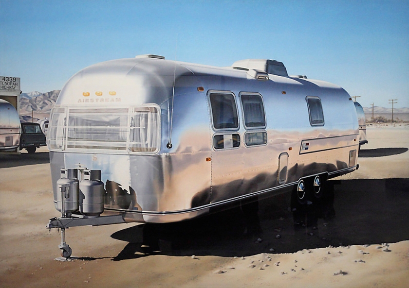 Ralph Goings. 'Airstream' 1970