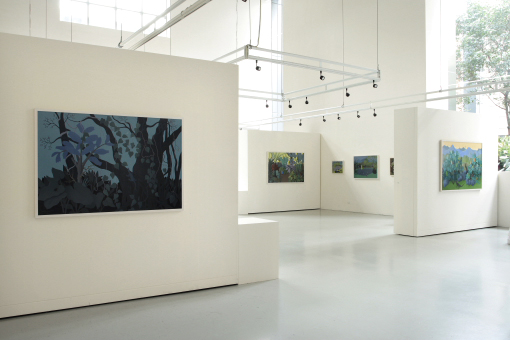 Anne Marie Graham 'Exotic Queensland: Recent Painting' installation view at Gallery 101, Melbourne