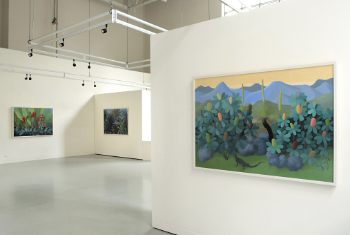 Anne Marie Graham 'Exotic Queensland: Recent Painting' installation view at Gallery 101, Melbourne