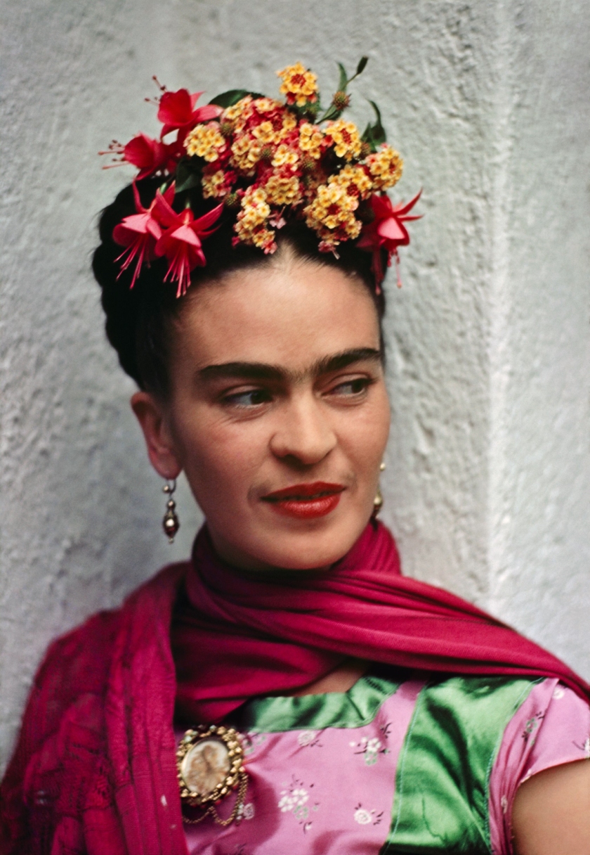 Nickolas Muray (American, 1892-1965) 'Frida in Pink and Green Blouse, Coyoacán' 1938