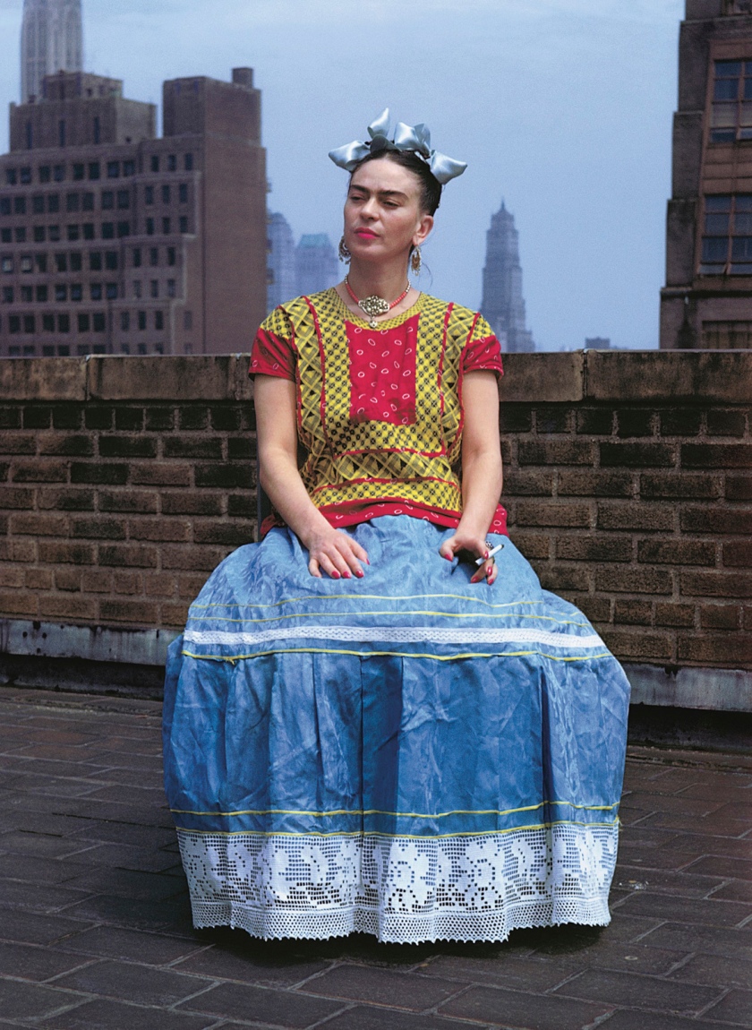 Nickolas Muray (American, 1892-1965) 'Frida on Rooftop, New York' 1946