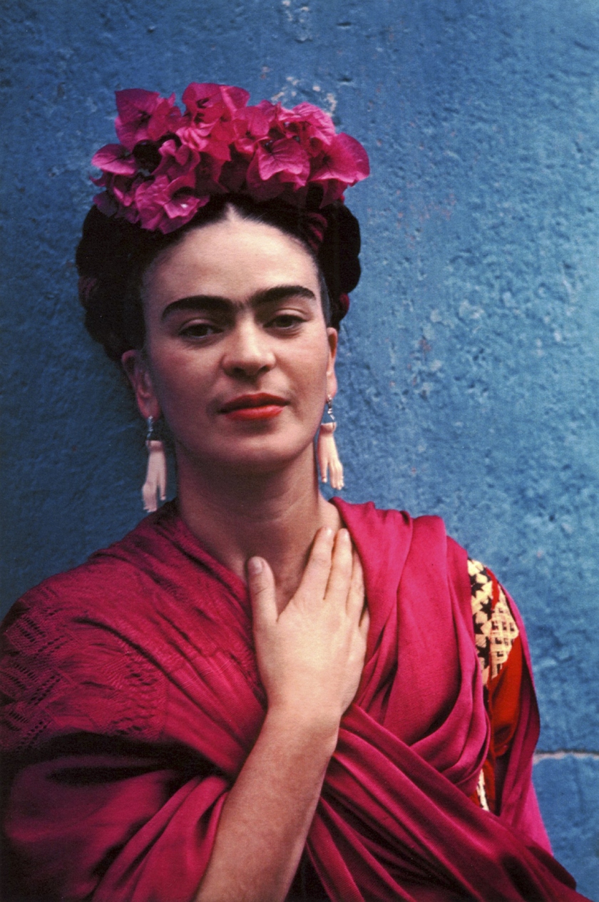 Nickolas Muray (American, 1892-1965) 'Frida With Hand at Her Throat, Mexico City' 1940