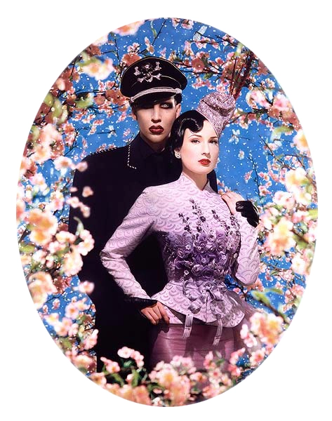 Pierre et Gilles. 'Le Grand Amour' (Marilyn Manson and Dita von Teese) 2004