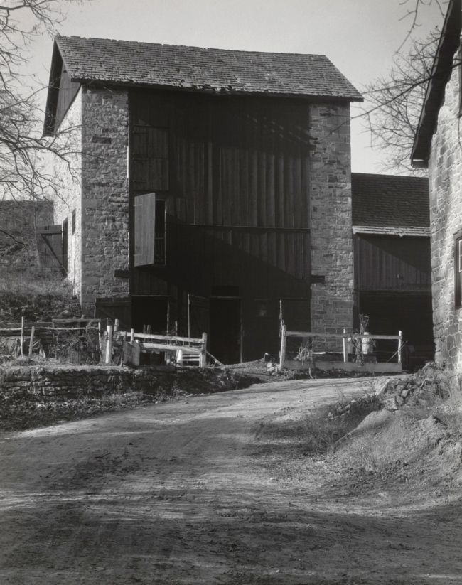 Charles Sheeler (1883-1965) 'Bucks County Barn' 1915