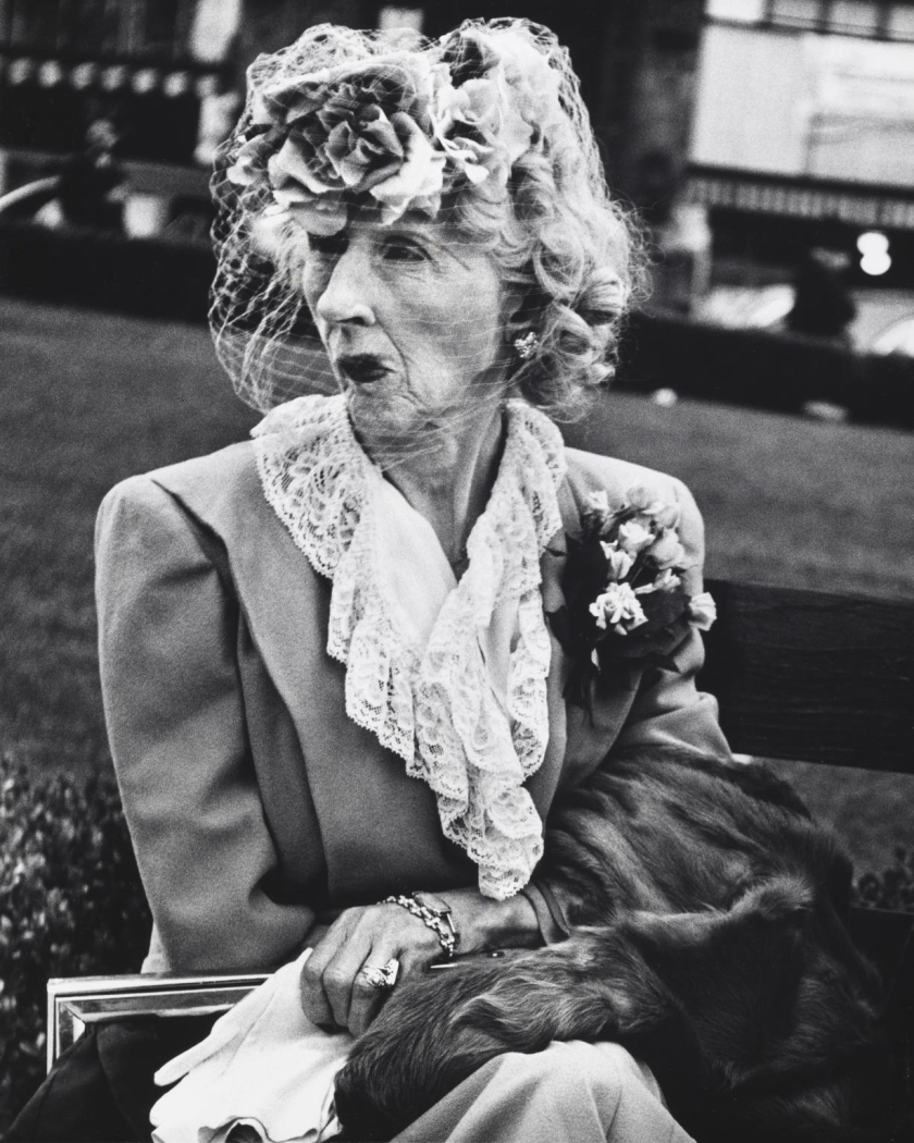 Lisette Model (American, born Austria 1901-1983) 'Woman with Veil, San Francisco' 1949