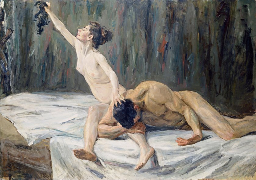 Max Liebermann (German 1847-1935, lived in France 1874-78) 'Samson and Delilah' (Simson und Delila) 1901