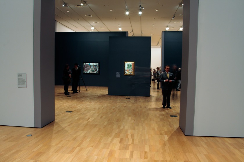 Max Beckmann room, installation view of 'European Masters: Städel Museum 19th - 20th Century', Winter Masterpieces at the National Gallery of Victoria