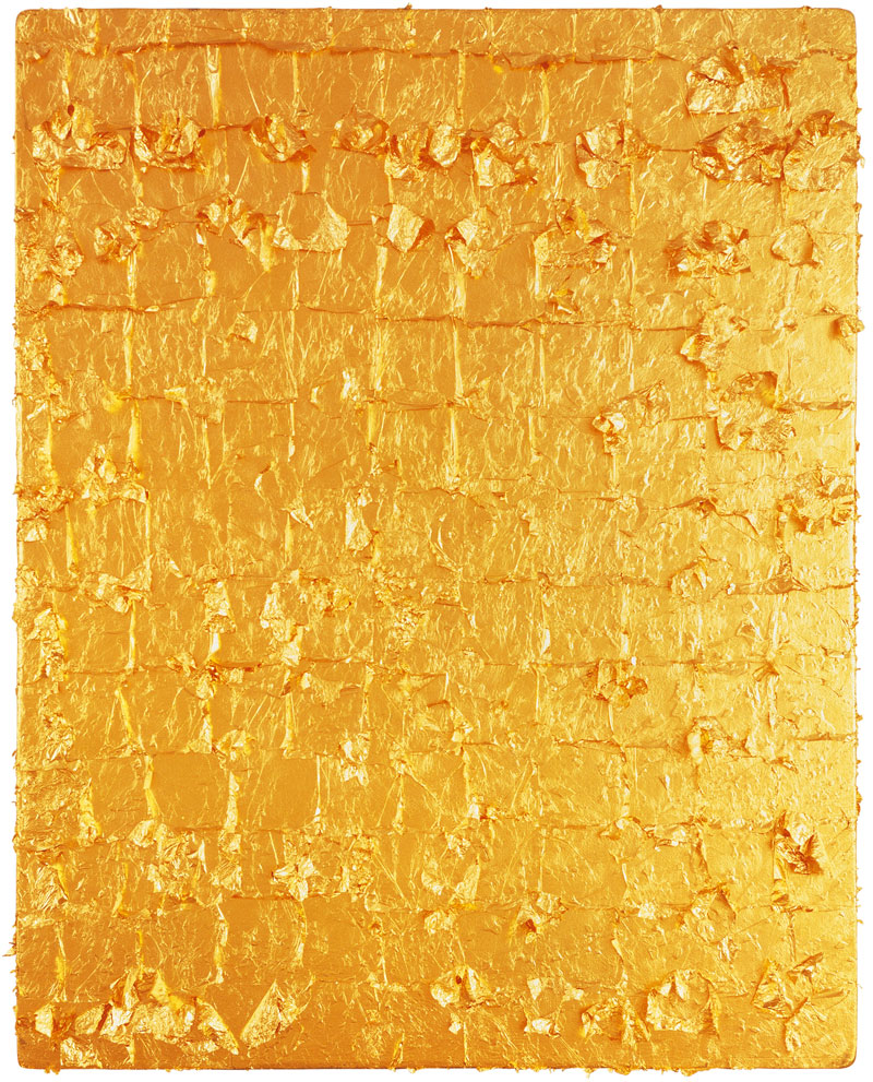 Yves Klein. 'Untitled Gold Monochrome' 1962