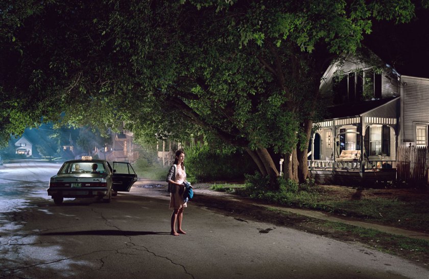 Gregory Crewdson. 'Untitled (Maple Street)' from the series 'Beneath the Roses' 2004 