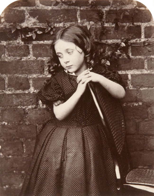 Charles Lutwidge Dodgson (Lewis Caroll). 'Amy Hughes' 1863