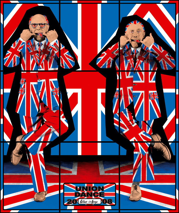 Gilbert & George. ‘Union Dance’ from the series ‘Jack Freak Pictures’ 2008