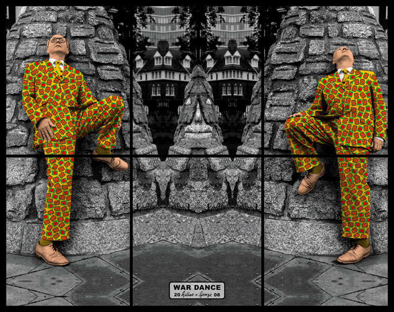 Gilbert & George. ‘War Dance’ from the series ‘Jack Freak Pictures’ 2008