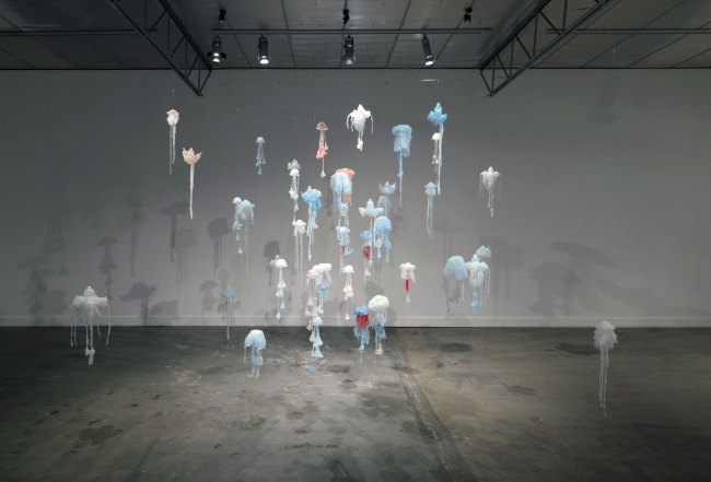 Penelope Davis. 'Smack' installation 2011