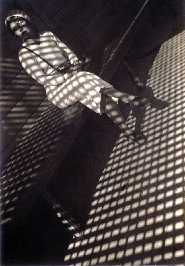Alexandre Rodtchenko (Russian, 1891-1956) 'Jeune fille au Leica' (Young girl with Leica) 1934