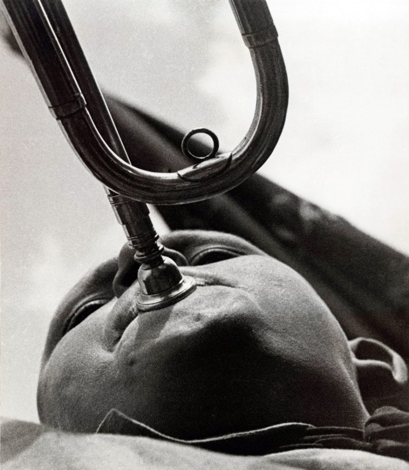 Alexander Rodchenko.  'Pioneer with a trumpet' 1930 