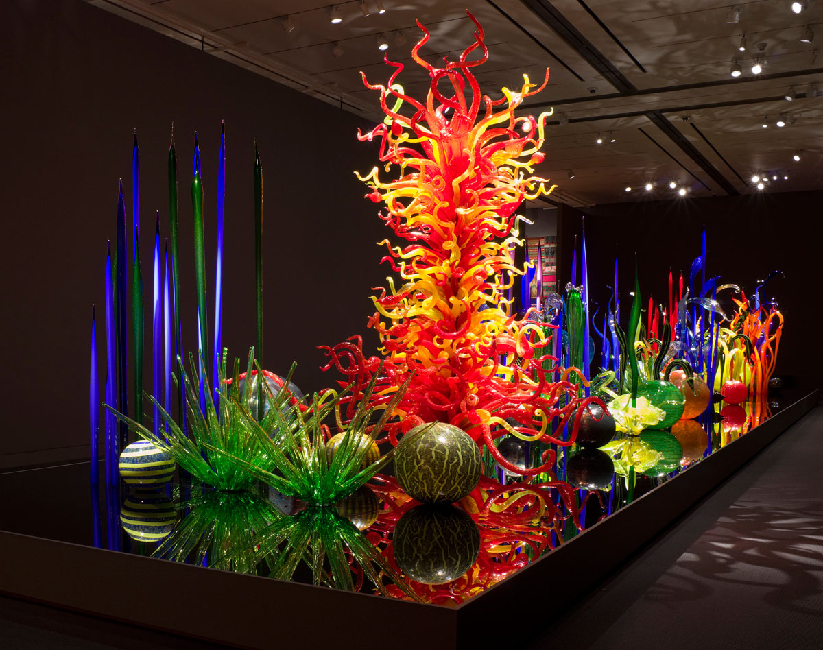 Exhibition ‘Chihuly Through the Looking Glass’ at Museum of Fine Arts