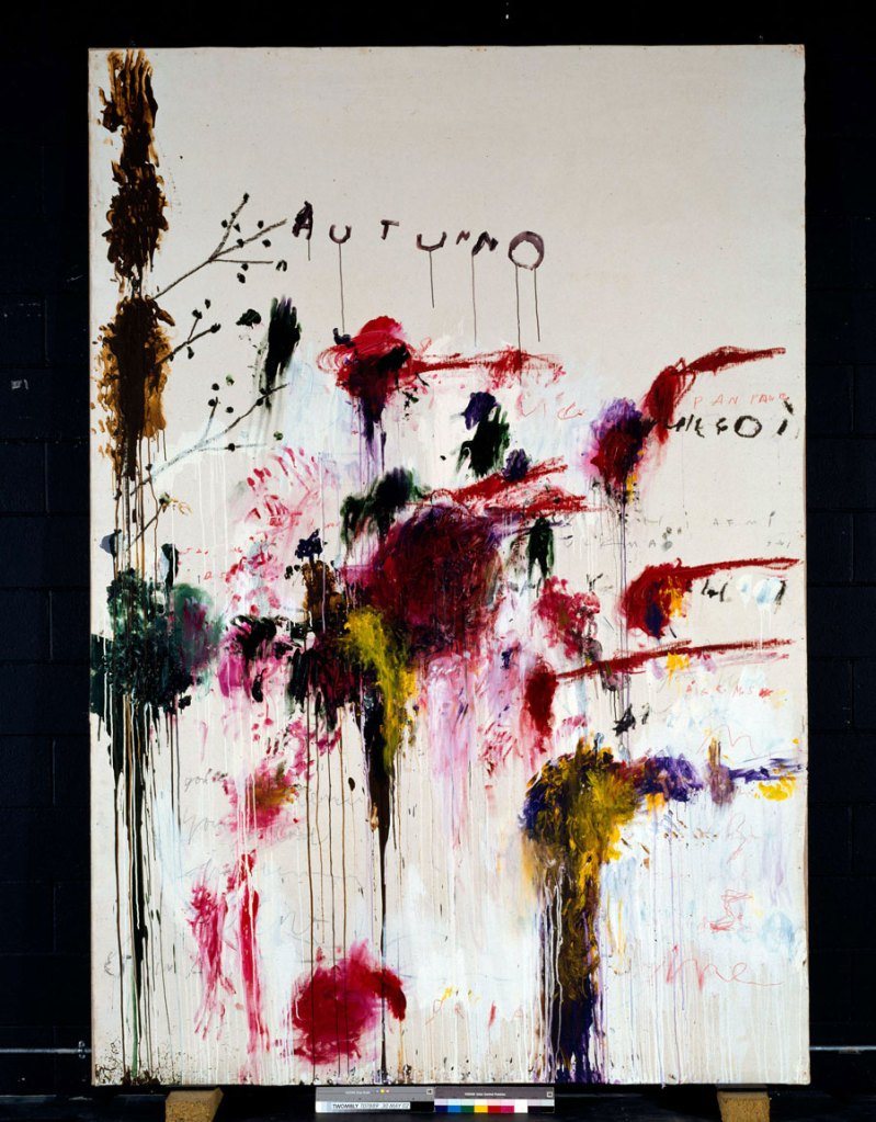 Cy Twombly. 'Quattro Stagioni: Autunno' 1993-5