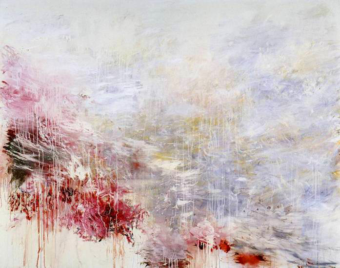 Cy Twombly. 'Hero and Leandro' 1985