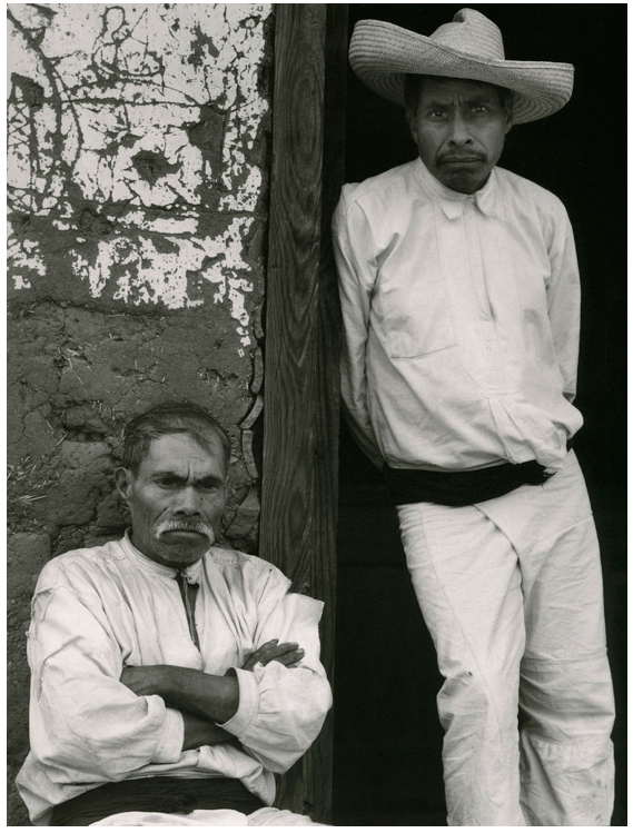Paul Strand. 'Men of Santa Ana, Lake Patzcuaro, Michoacan' 1933