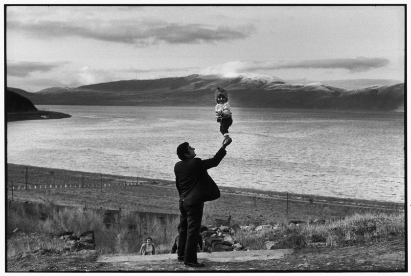 Henri Cartier-Bresson (French, 1908-2004) 'SOVIET UNION. Armenia. Visitors at village on the Lake Sevan. 1972'