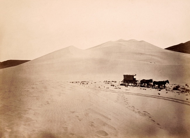 Timothy O’Sullivan, American (1842-1882) 'Sand Dunes, Carson Desert, Nevada' 1867