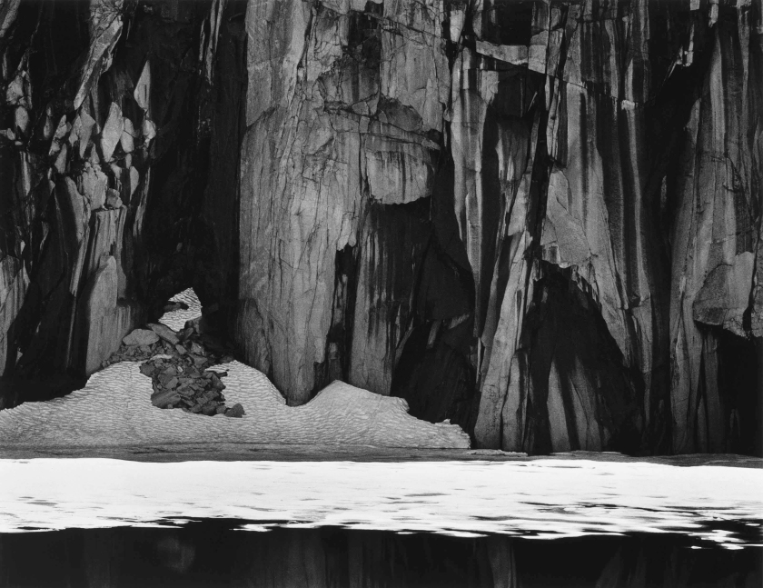Ansel Adams (American, 1902-1984) 'Frozen Lake and Cliffs, Kaweah Gap, Sierra Nevada, California' 1932
