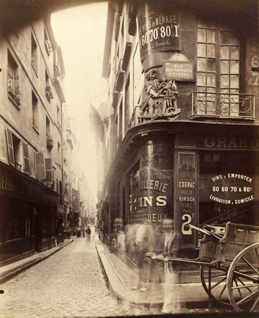 Eugène Atget. 'Shop sign, au Rémouleur' 1899