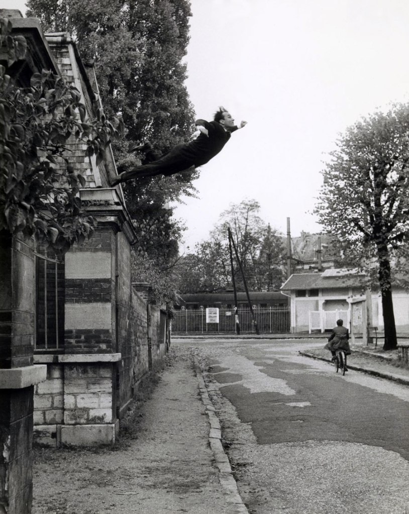 Yves Klein (French, 1928-1962) Photographed by Harry Shunk (German, 1924-2006) and János (Jean) Kender (Hungarian, 1937-2009) 'Leap into the Void' 1960