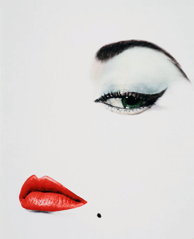 Erwin Blumenfeld. '"Doe Eye" Vogue cover' 1950