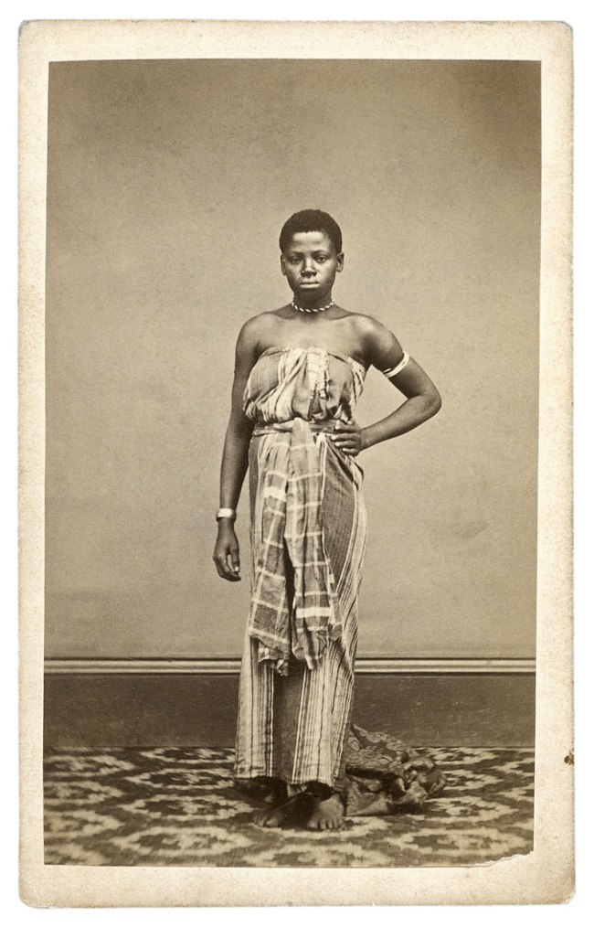 Lawrence Brothers, Cape Town (attr.). 'Kaffir girl' South Africa, c. 1870s