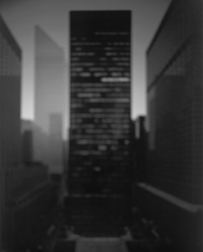 Hiroshi Sugimoto.  'Seagram Building, New York City' 1997