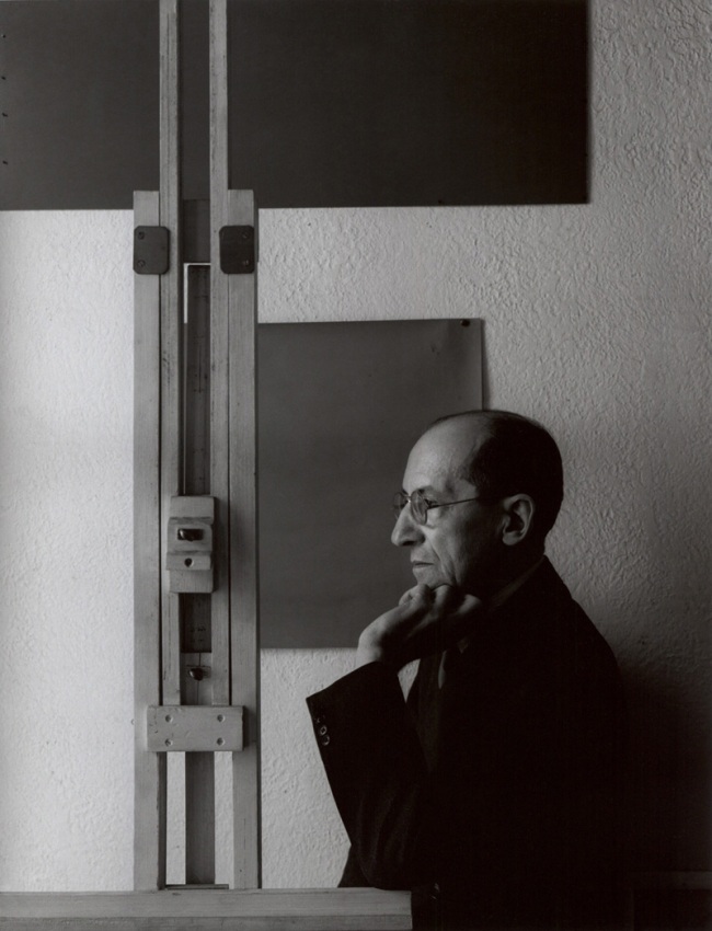 Arnold Newman. 'Piet Mondrian, painter, New York' 1942