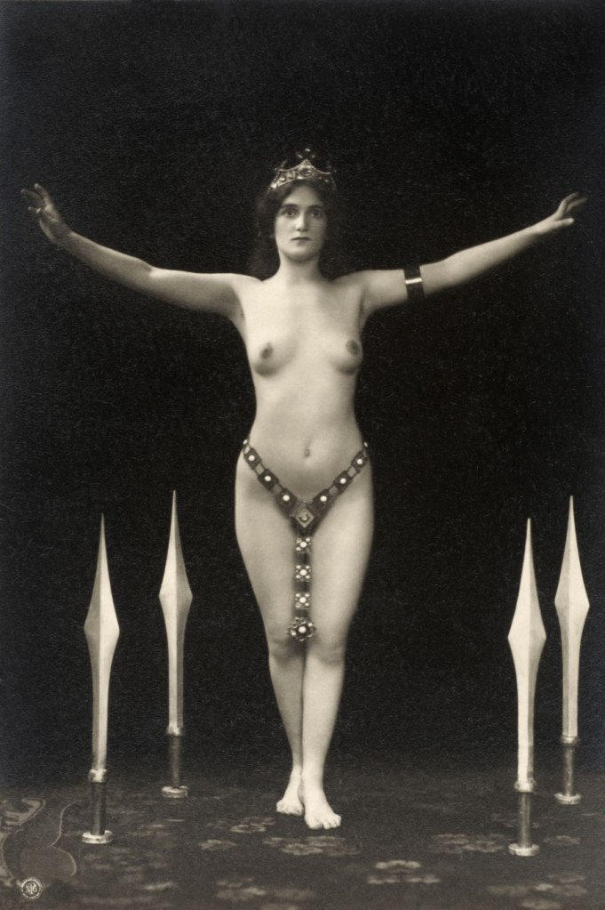 Otto Skowranek. 'Olga Desmond - Sword Dance' 1908