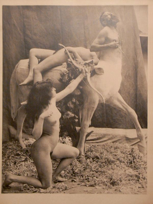 Emile Bayard. 'The Aesthetic Nude No. 34' 1903