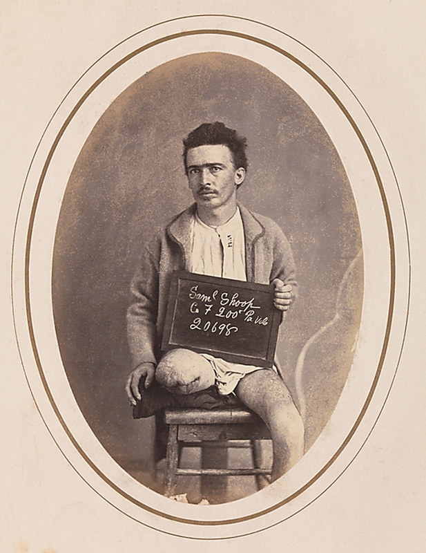 Reed Brockway Bontecou (American, 1824-1907) 'Private Samuel Shoop, Company F, 200th Pennsylvania Infantry' April-May 1865 