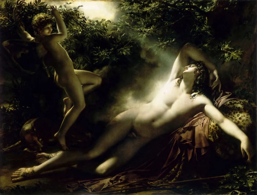Anne-Louis Girodet (1767-1824) 'The Sleep of Endymion' 1791