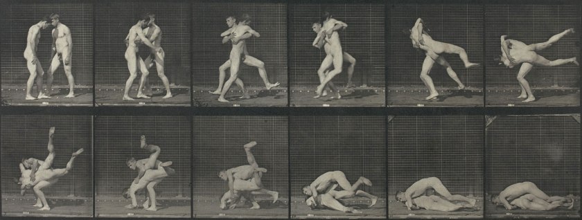 Eadweard Muybridge. 'Motion Study (Men wrestling)' 1887