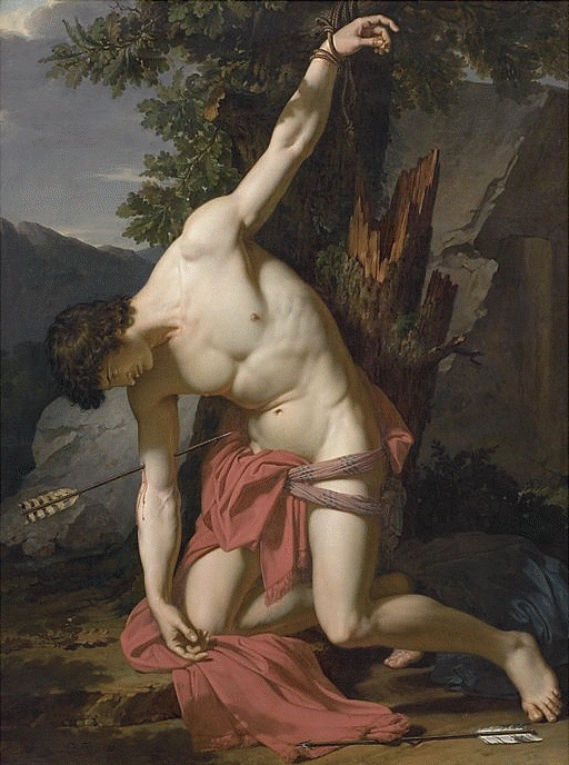 François-Xavier Fabre (1766-1837) 'The Dying Saint Sebastian' 1789