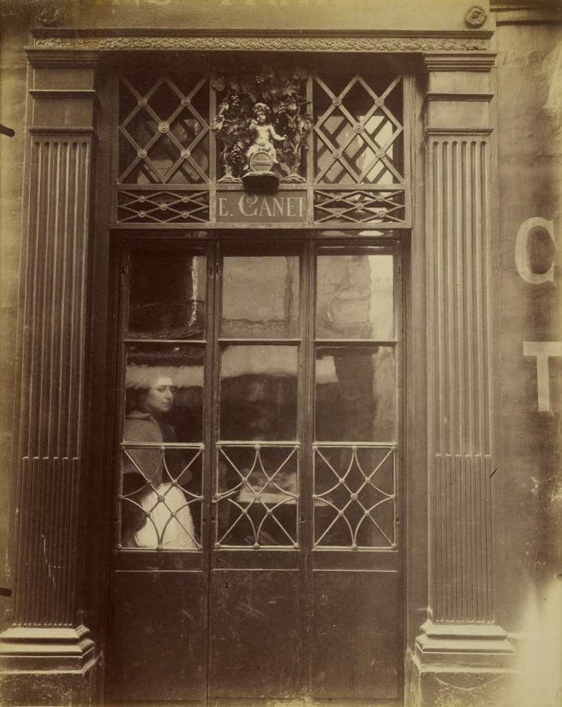 Eugène Atget (French, 1857-1927) 'Petit Bacchus, 61, rue St. Louis en l'Ile' (The Little Bacchus Café, rue St. Louis en l'Ile) 1901-1902