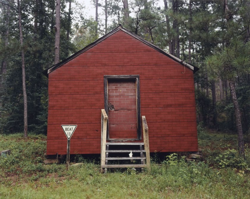 William Christenberry (American, born 1936) 'Red Building in Forest, Hale County, Alabama' 1964