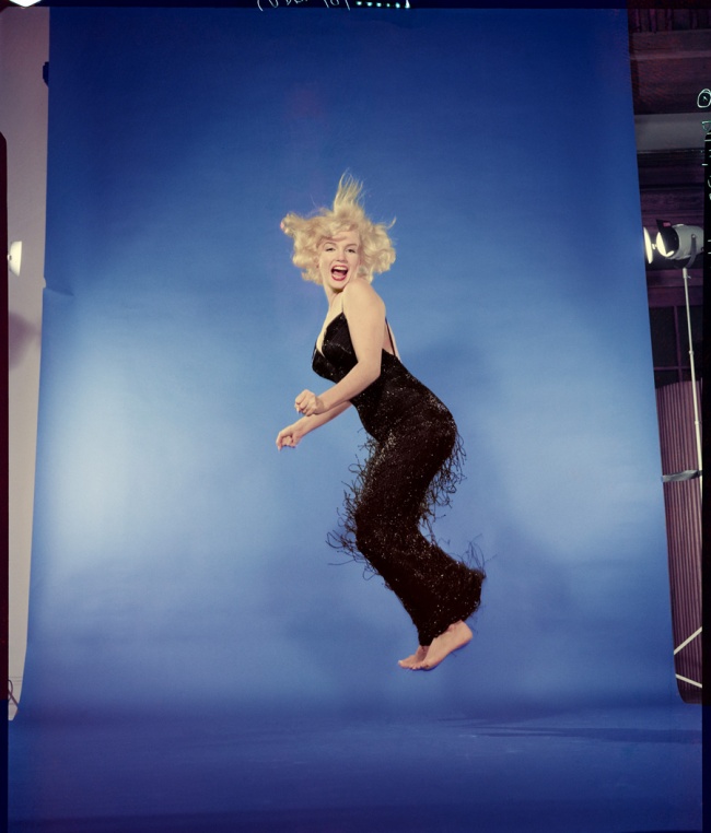 Philippe Halsman. 'Marilyn Monroe jump' 1959