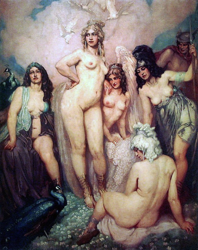 Norman Lindsay. 'The Olympians' Nd