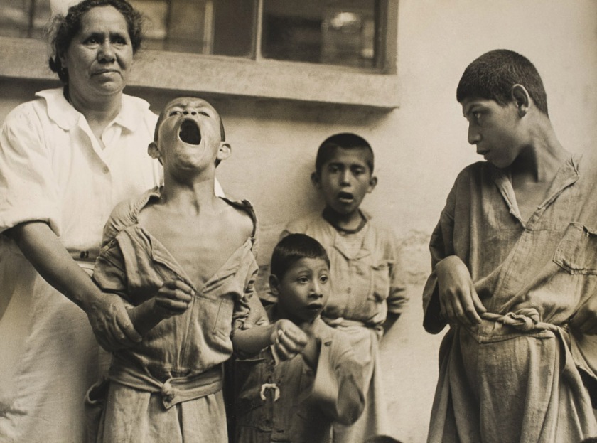 Kati Horna. 'Untitled, La Castañeda psychiatric hospital, Mixcoac' Mexico, 1944