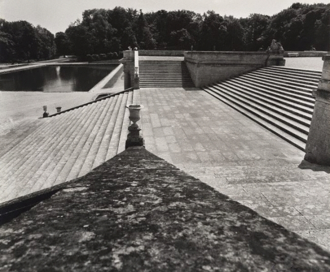 Max Dupain. 'Untitled (staircase to the park, looking toward Bassin des Serruriers, Domaine de Chantilly)' 1978