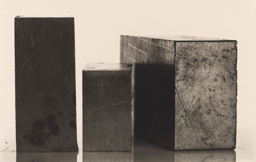 Irving Penn (American, 1917-2009) 'Three Steel Blocks, New York' 1980